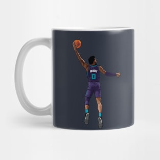 Miles Bridges Vector Dunk Purple Mug